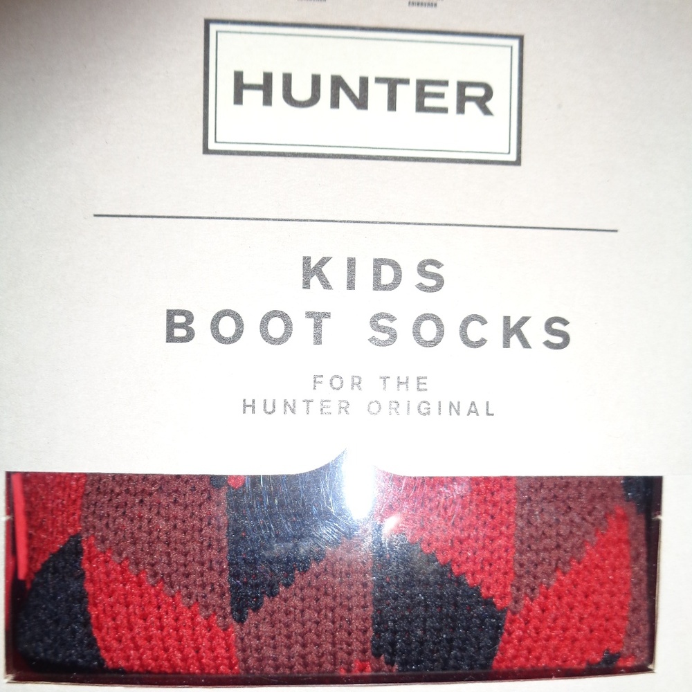 Hunter Kids Boot Socks Size Small